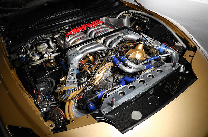 Illustration for article titled This V12, 222-MPH Monster Of A Toyota Supra Is Up For Auction Soon